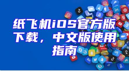 纸飞机iOS官方版下载，中文版使用指南