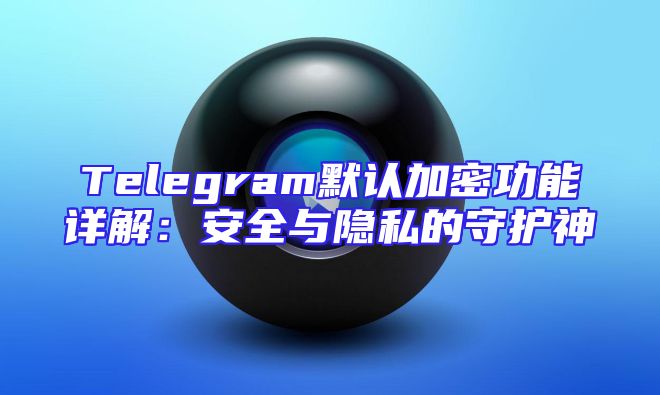 Telegram默认加密功能详解：安全与隐私的守护神